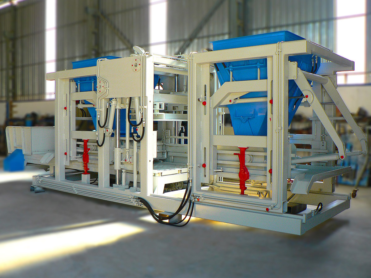 Beton blok makinesi