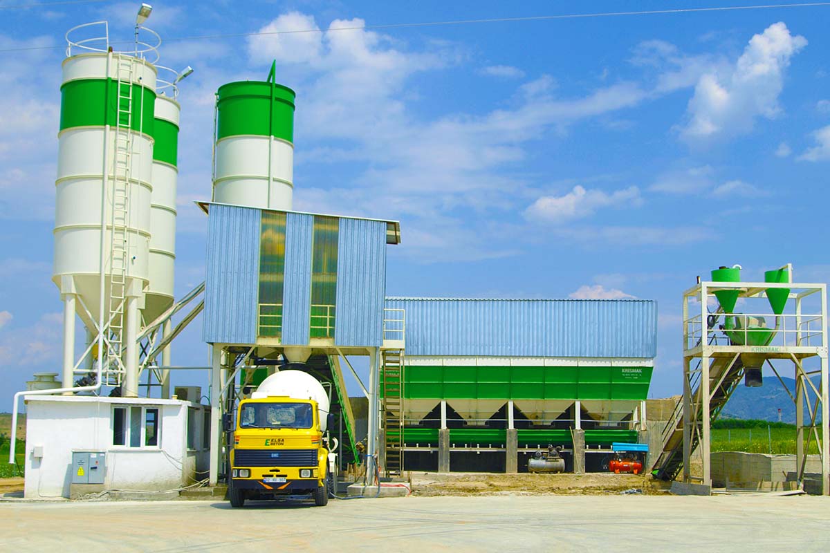kuru sistem beton santrali